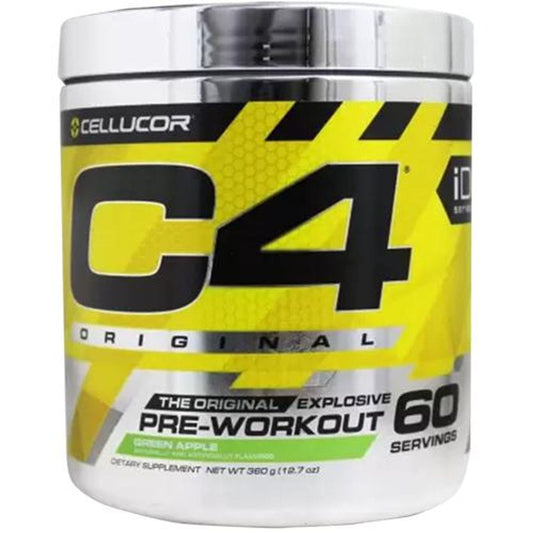 Cellucor . C4 Pre workout, 60 servings(Green apple)